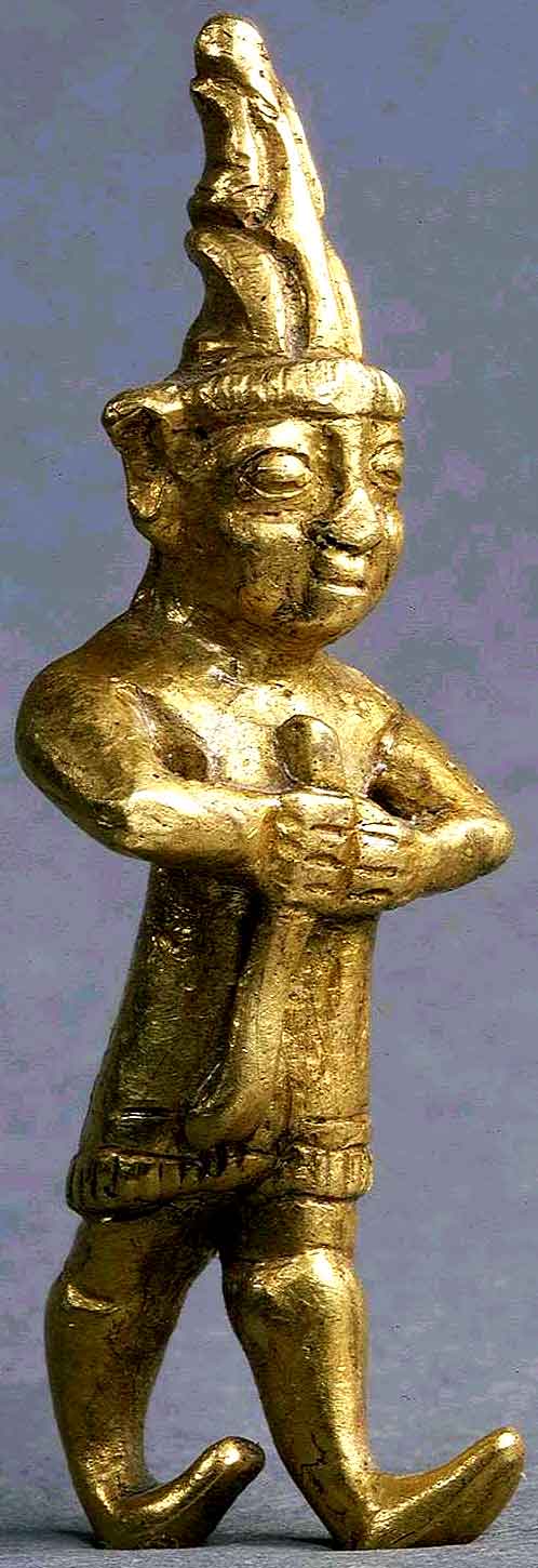 Gold Figurine of a Hittite God