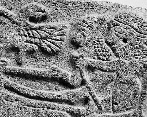 Hittite Hunting Relief Close Up