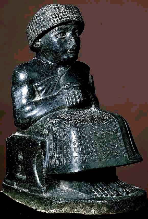Seated Statue of Gudea, Prince of Lagash