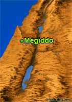 Map of Ancient Megiddo