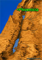 Map of Ancient Phoenicia