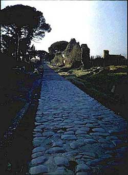 Remains of a Road from the time of ancient Rome