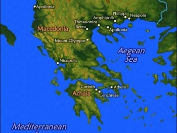 How were the people of Ancient Greece influenced by Topography? post image