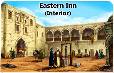 Painting of an Eastern Inn